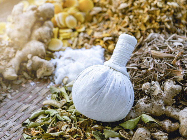 Read more about the article Herbs in Ayurveda: Ancient Wisdom Meets Modern Research on Herbal Compresses